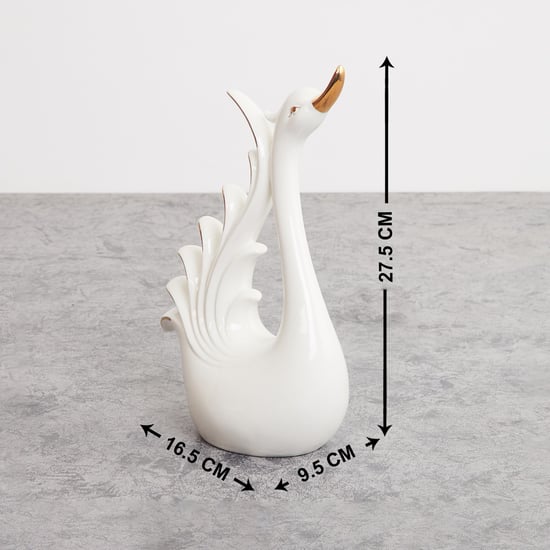 Brighton Ceramic Swan Figurine