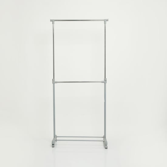 Omnia Stainless Steel Garment Rack Grey Steel