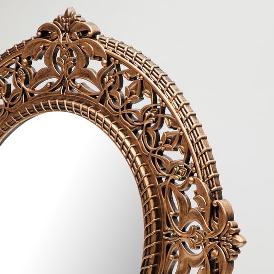 Corsica Reflection Round Queen Mirror - 46.3cm