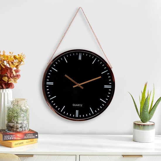 Corsica Reflection Hanging Wall Clock - 35.5cm