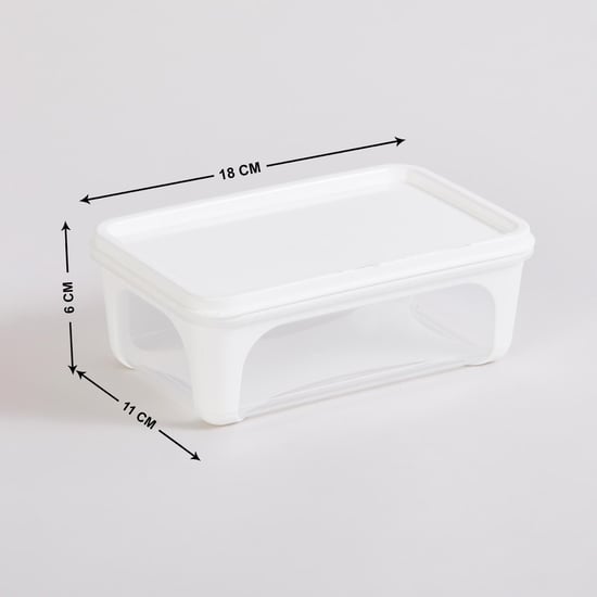 Fiesta White Storage Container with Lid - Set of 3