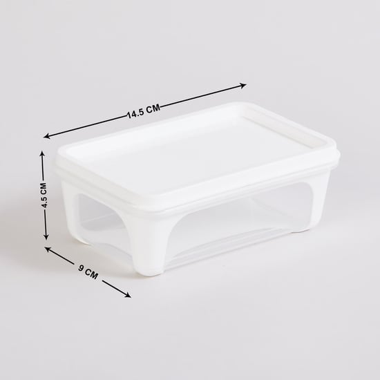 Fiesta White Storage Container with Lid - Set of 3