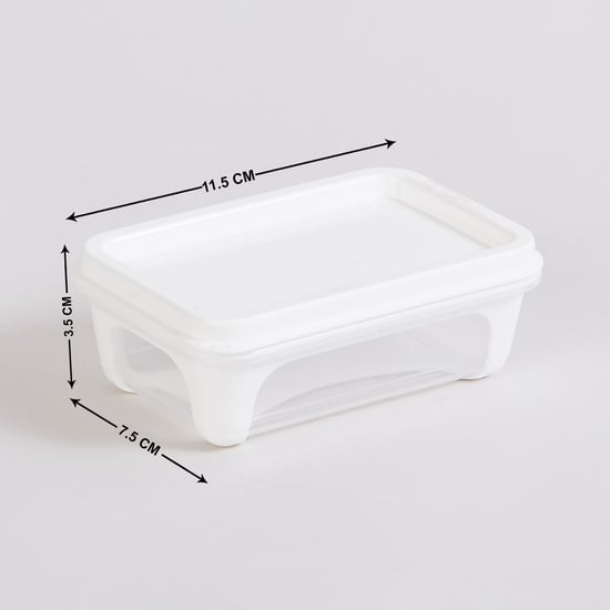 Fiesta White Storage Container with Lid - Set of 3