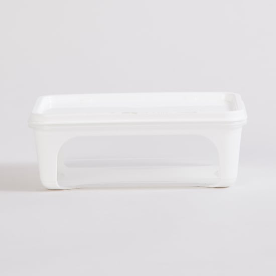 Fiesta White Storage Container with Lid - Set of 3