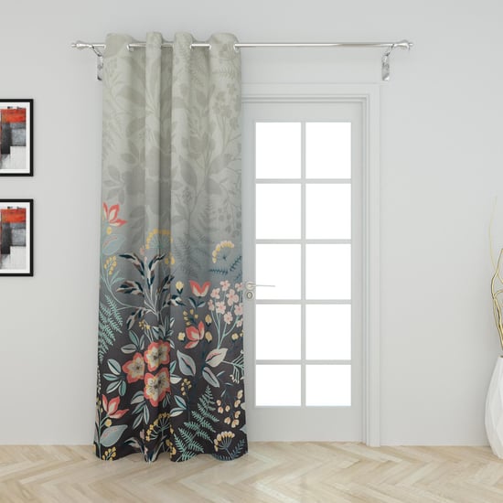 Lavish Printed Light Filtering Door Curtain