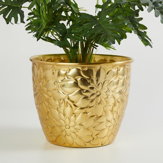 Corsica Eden Metal Embossed Planter