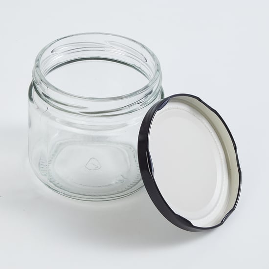Tuscany Set of 4 Glass Jars - 350ml