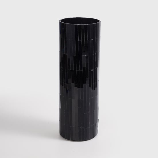 Splendid Glass Mosaic Cylindrical Vase