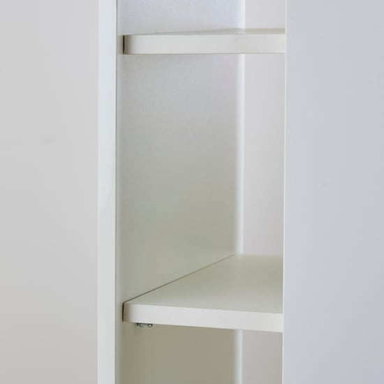 Polaris Dresser Mirror with Drawer - White