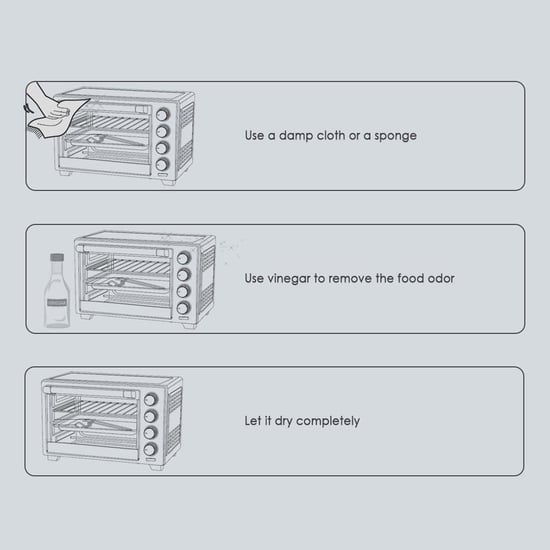 WONDERCHEF Black Edge Oven Toaster Griller- 28L