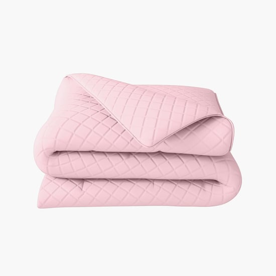 PORTICO Shades Cotton Textured Double Bed Cover - 220x240cm