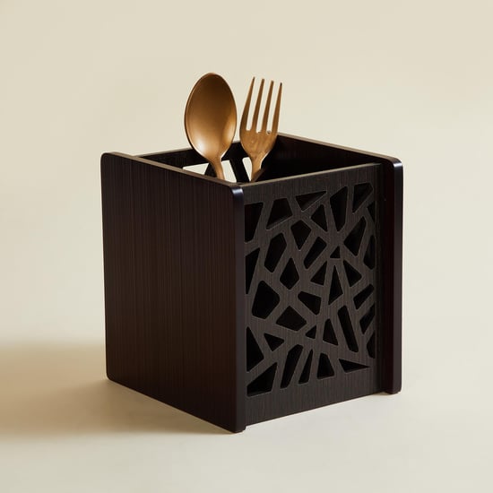 Oakland Wood Cutlery Holder