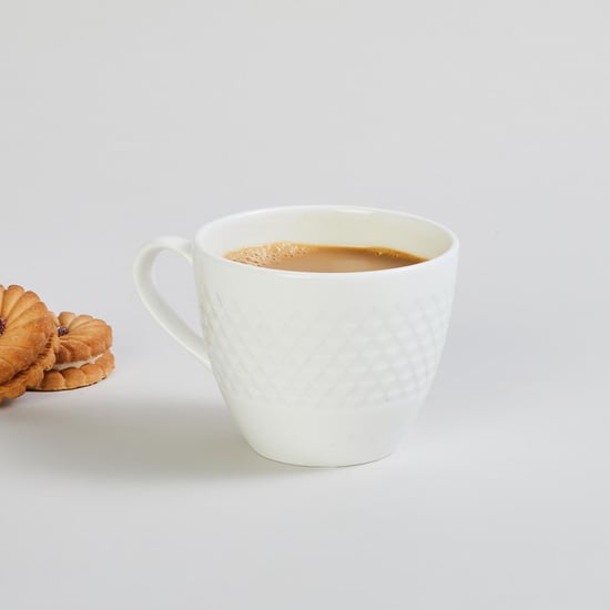 Marshmallow Bone China Cup and Saucer