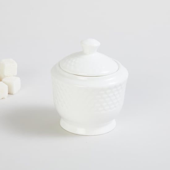 Marshmallow Brook Bone China Sugar Pot