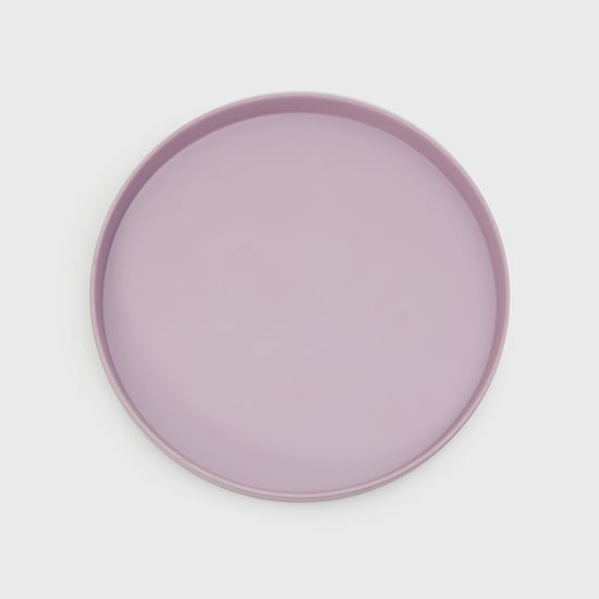 Soulful Pastels Purple Solid Melamine Side Plate - 20cm