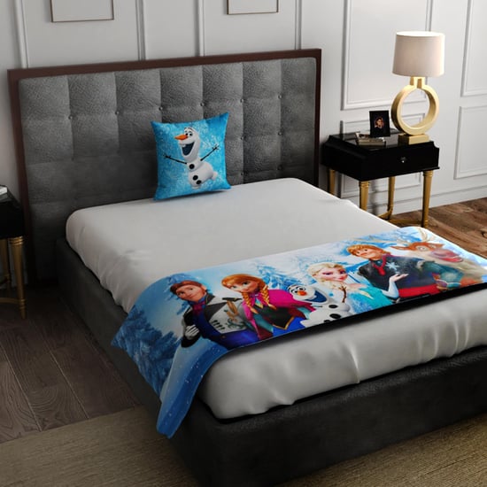DISNEY Frozen Multicolour Cotton Bed Linen  - 40x150cm - 2Pcs