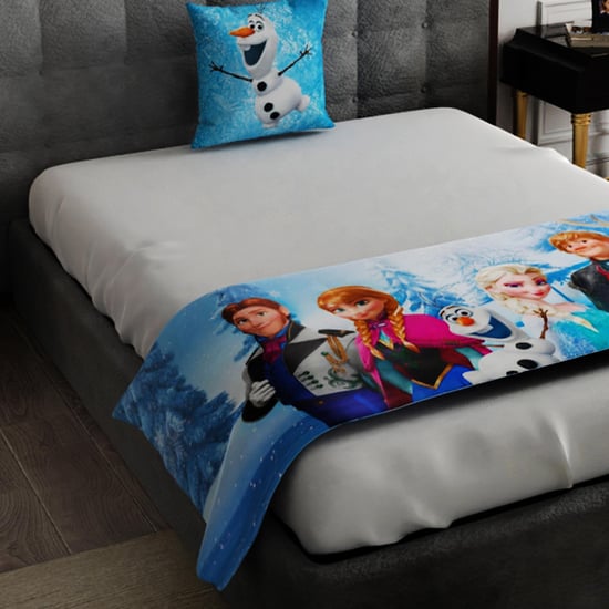 DISNEY Frozen Multicolour Cotton Bed Linen  - 40x150cm - 2Pcs