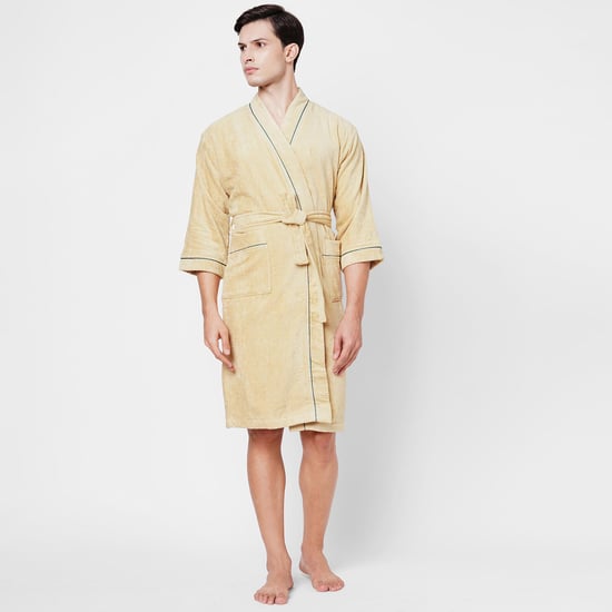 SPACES Exotica Cotton Adult Bathrobe, M