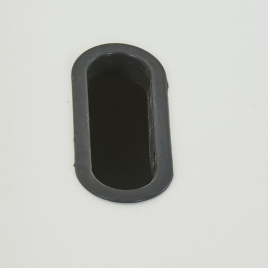 Polaris Halo Queen Bed with Headboard and Box Storage - White