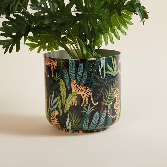 Corsica Eden Metal Floor Planter
