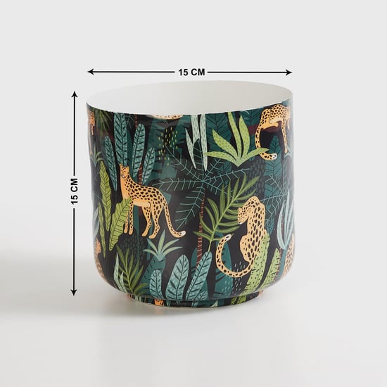 Corsica Eden Metal Floor Planter