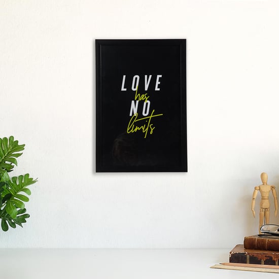 Spectrum Glass Slogan Picture Frame - 33x48cm