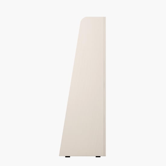 Helios Reynan Mafra 4-Tier Corner Shelf - White