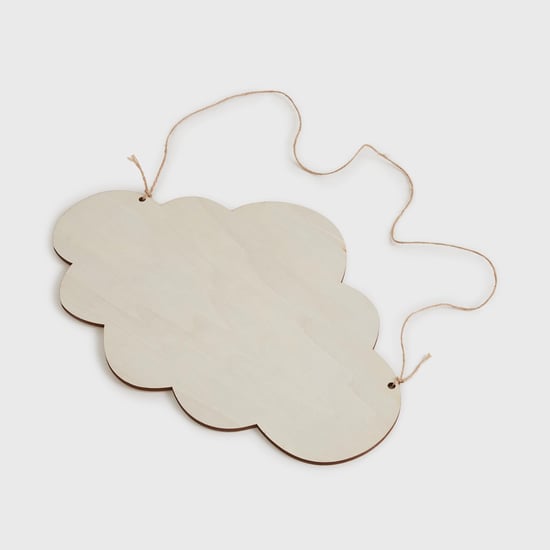 Corsica Slate Kids Wood Cloud Hanging Mirror - 38x25cm