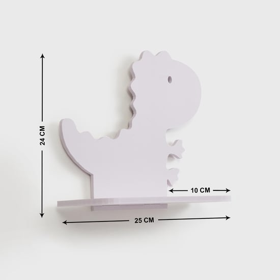 Corsica Slate Kids Dinosaur Wall Shelf