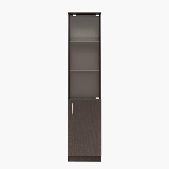 Helios Rhine Heller NXT 5-Tier Book Cabinet - Brown