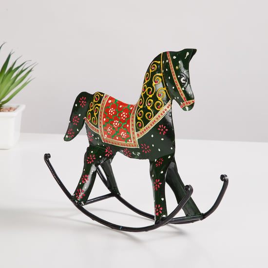 Corsica Mystic India Metal Horse Figurine