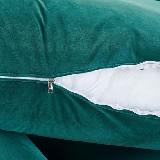 Monarch Velvet 3-Seater Sofa - Green