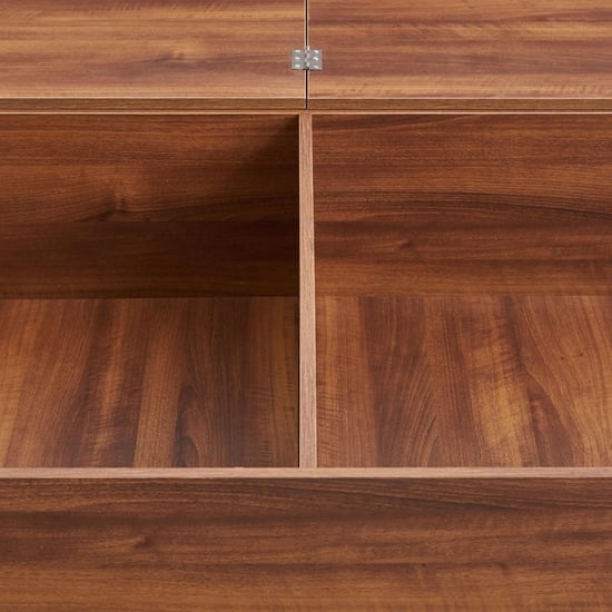 Serenity Frida King Bed with Box Storage - Brown