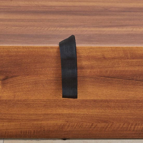 Serenity Frida King Bed with Hydraulic Storage - Brown