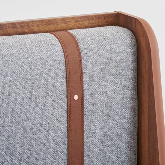 Serenity Frida King Bed with Hydraulic Storage - Brown