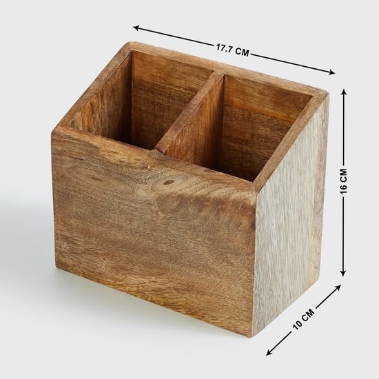 Mirage Wood Utensil Holder