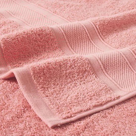 TRIDENT Soft and Plush Coral Textured Cotton Face Towels - 30x30cm - Set of 6
