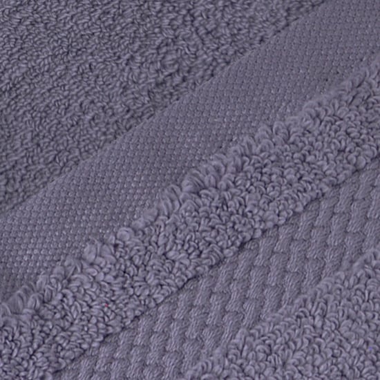 TRIDENT Finesse Purple Cotton Ultra Soft Zero Twist Towel Set - 6 Pcs