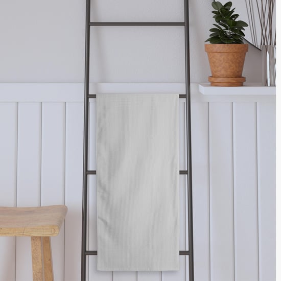 PORTICO Refresho White Textured Cotton Bath Towel - 75x150cm