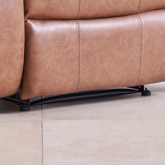 Ashby Nxt Faux Leather 1-Seater Recliner - Brown