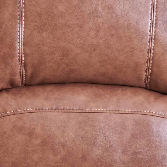 Ashby Nxt Faux Leather 1-Seater Recliner - Brown