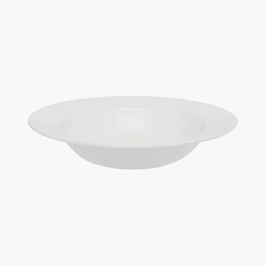 CORELLE Livingware Series White Solid Vitrella Glass Pasta Bowl - 828ml