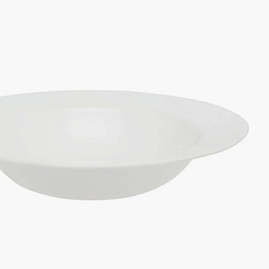 CORELLE Livingware Series White Solid Vitrella Glass Pasta Bowl - 828ml