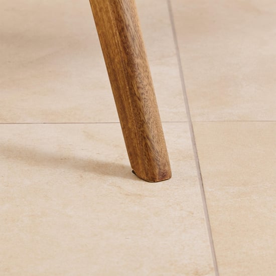 Olivia Mango Wood Lounge Chair - Green