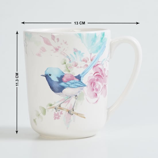 Moksha Liberty Printed Stoneware Mug - 370ml