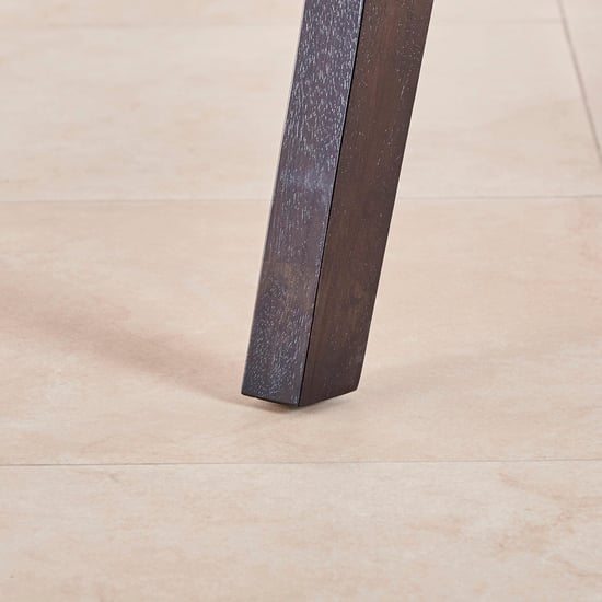 Kiro 6-Seater Dining Set with Chairs and Bench - Black