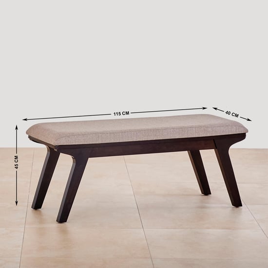 Kiro 6-Seater Dining Set with Chairs and Bench - Black