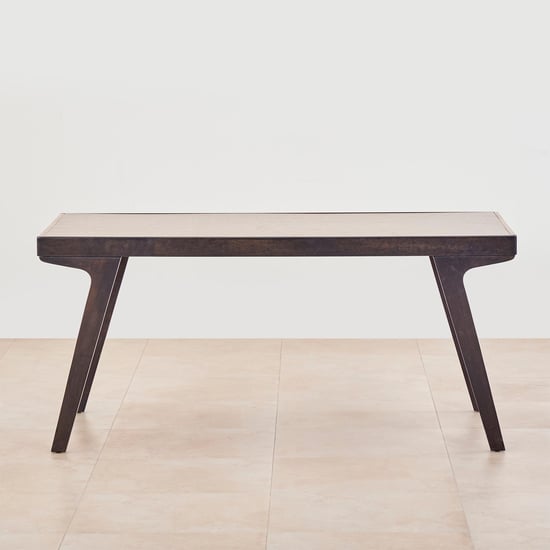 Kiro 6-Seater Dining Set with Chairs and Bench - Black