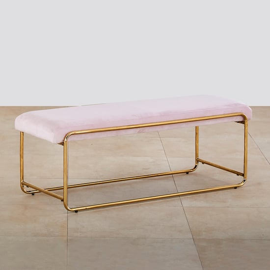 Monarch Black and Pink Glass Top 6- Seater Dining Table Set with 4 Chairs and 1 Bench