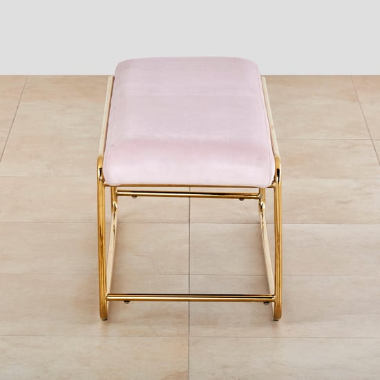 Monarch Black and Pink Glass Top 6- Seater Dining Table Set with 4 Chairs and 1 Bench